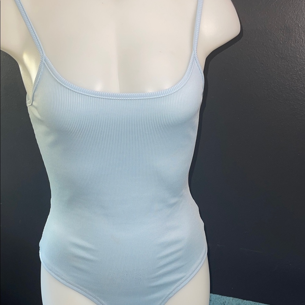 Light Blue Women's Bodysuit